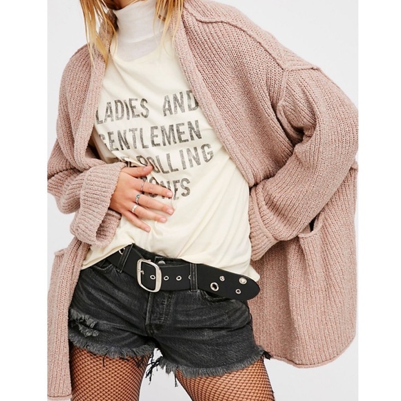 Free People Sweaters - NWOT Free People Low Tide Cardigan in Rose 🌹